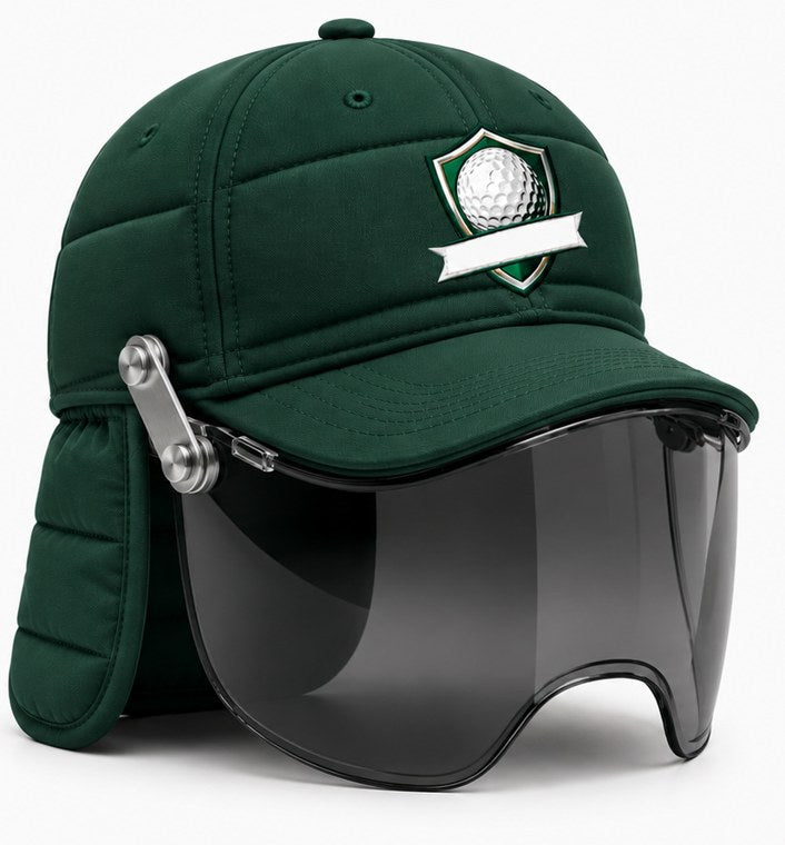 ForeShield Premium cap with auto-tint shield deployed